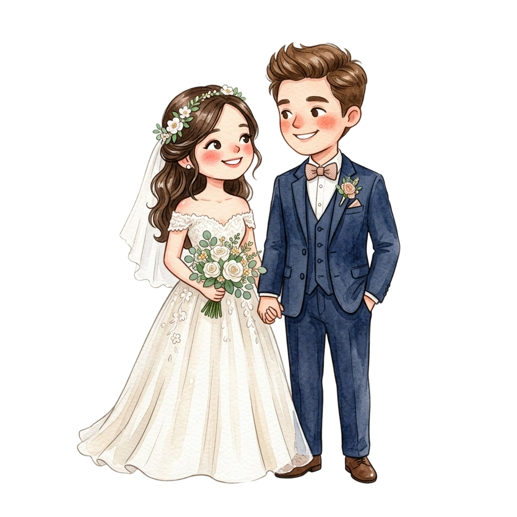 Karem and Reem Illustration